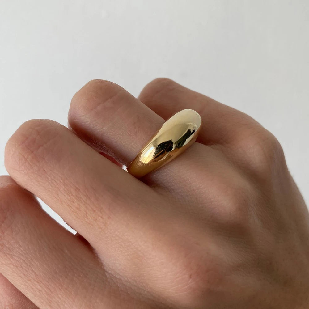 Arc Rings Geometric Jewelry Ring