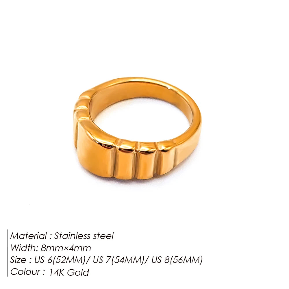 Custom Twist Jewelry Bread Pattern Ring