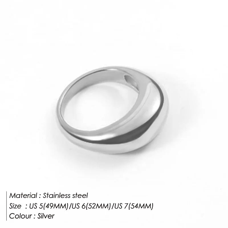 Arc Rings Geometric Jewelry Ring