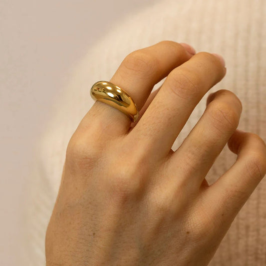 Arc Rings Geometric Jewelry Ring
