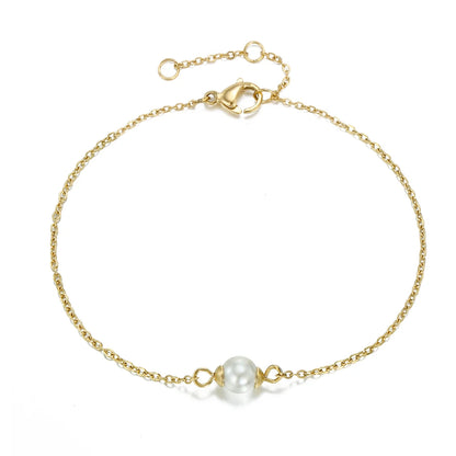 Minimalist Artificial Sea Pearl Bracelets
