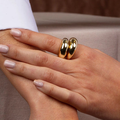 Arc Rings Geometric Jewelry Ring
