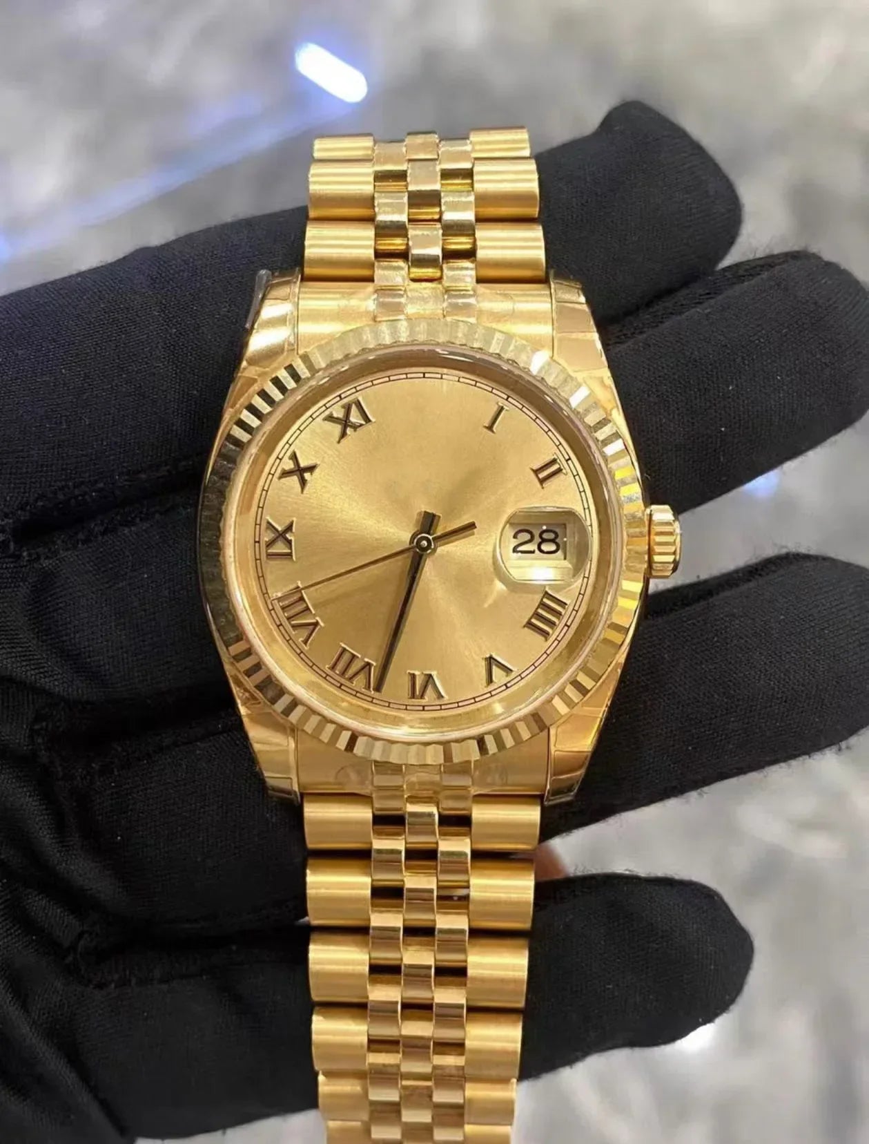 R series luxury men's watch, old brand, fully automatic