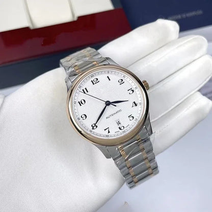 Double-section fully automatic mechanical watch series