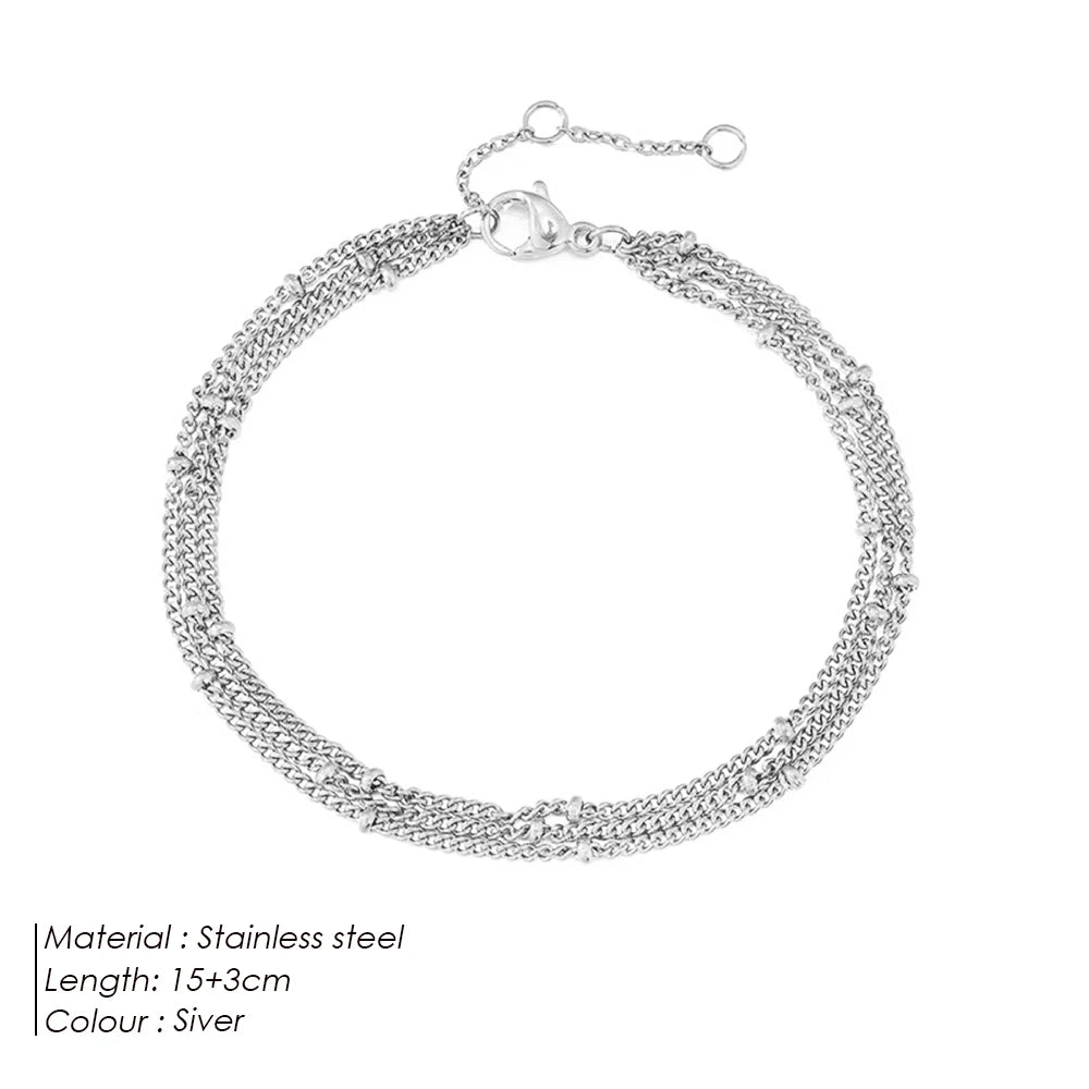 Simple and Delicate Beaded Bracelet