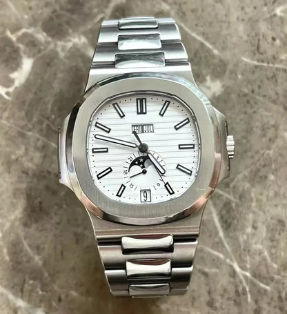 Men's Watch Automatic Movement Dual Calendar Mechanical