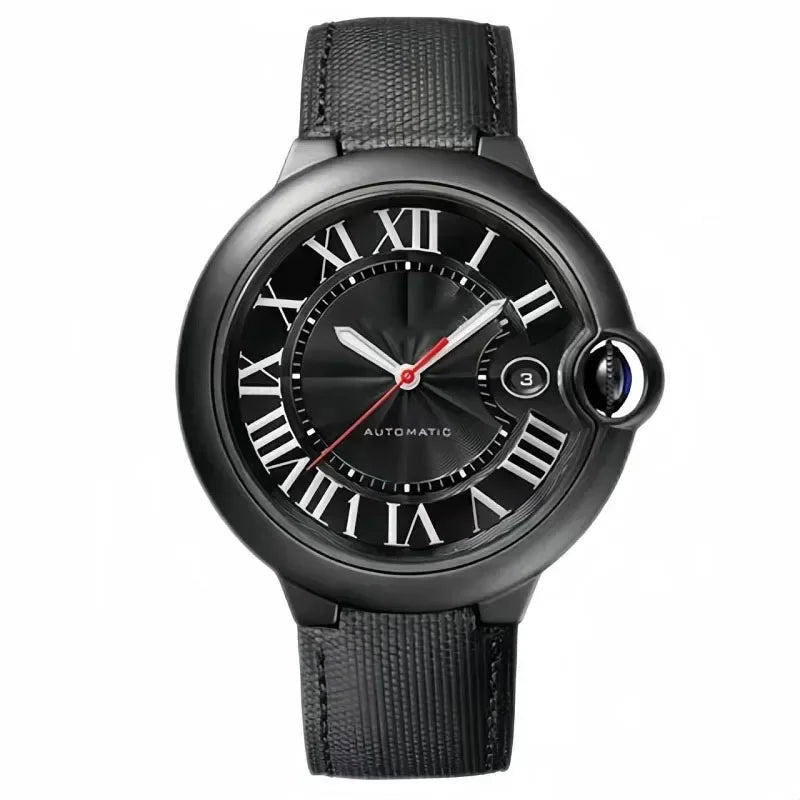 Men's Automatic Watch High Quality Leather