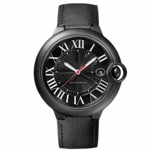 Men's Automatic Watch High Quality Leather