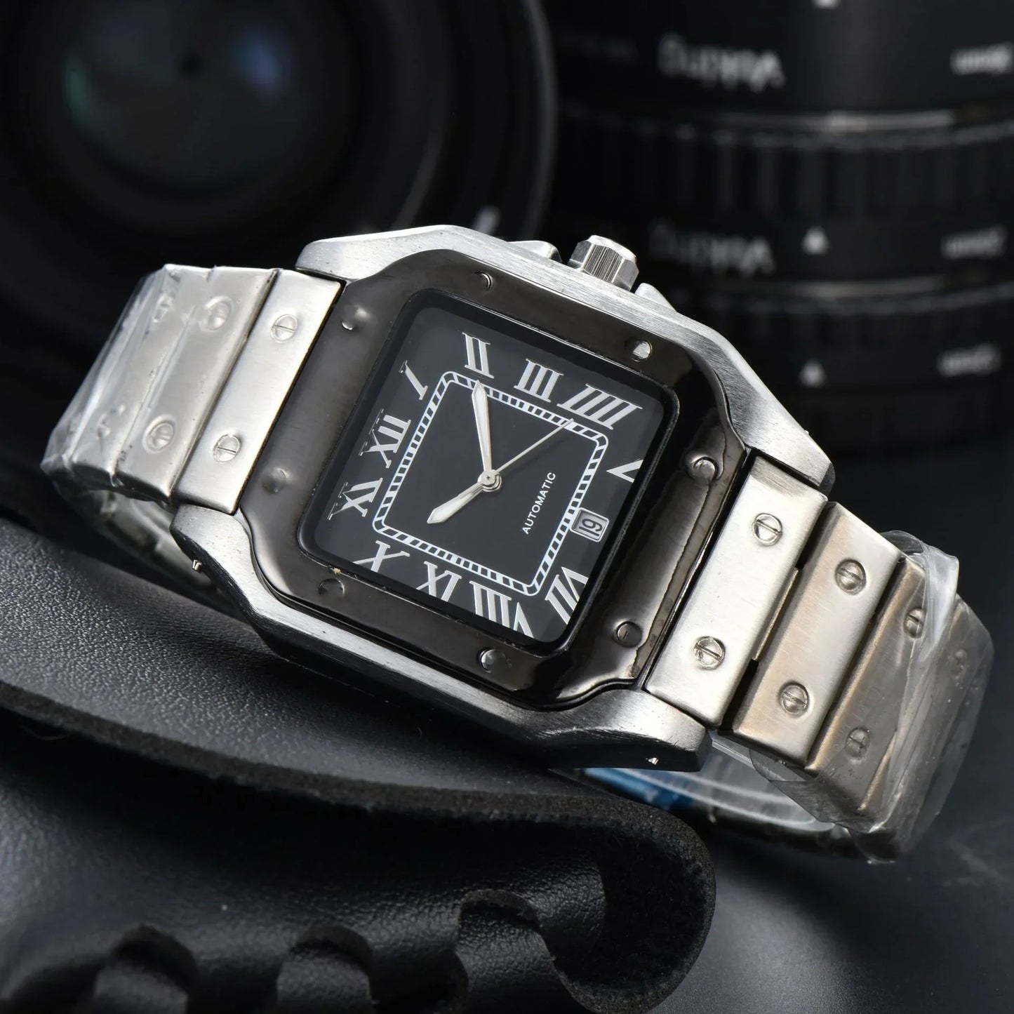 High Quality Square Luxury Men's Watch