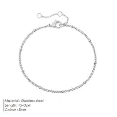 Simple and Delicate Beaded Bracelet