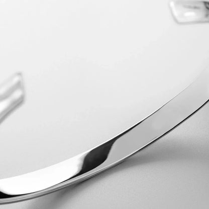 Men's Wide Polished C Shape Bracelet