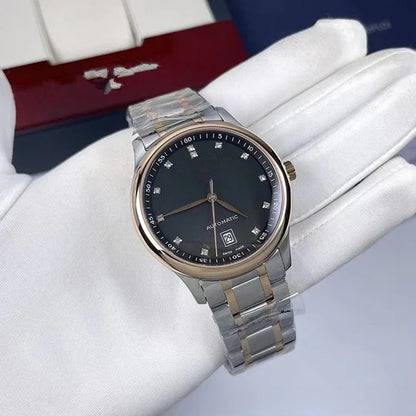 Double-section fully automatic mechanical watch series