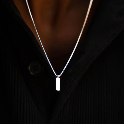 Men's Hip-Hop Necklace Titanium Pendant
