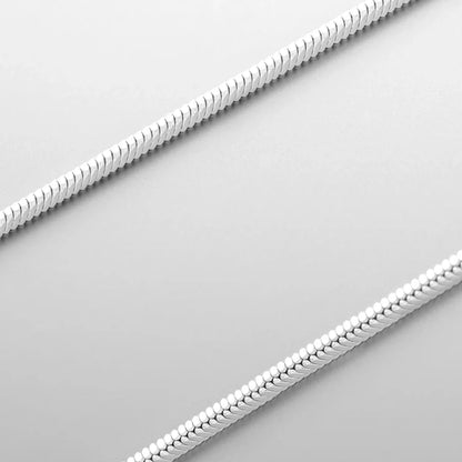 Handmade square clavicular chain Titanium