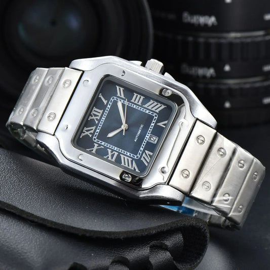 High Quality Square Luxury Men's Watch