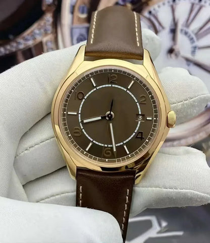 Luxury lightweight men's wristwatch, automatic movement