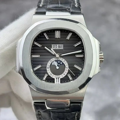 Men's Watch Automatic Movement Dual Calendar Mechanical