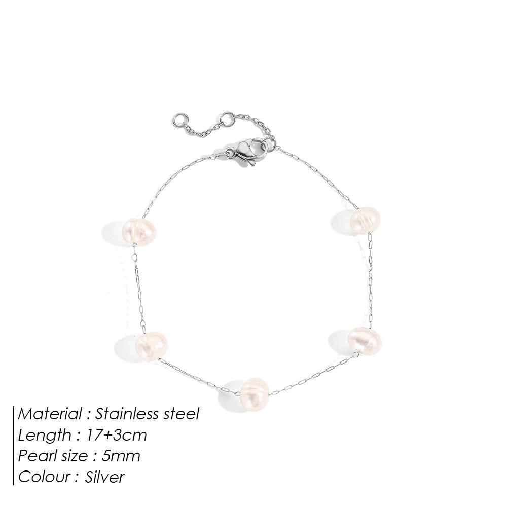 Delicate Vintage Single Pearl Bracelet