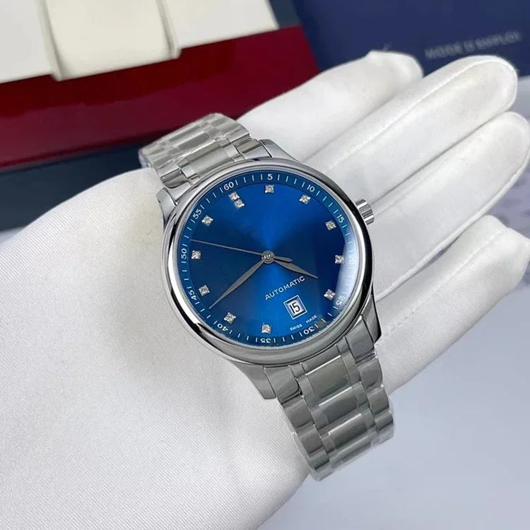 Double-section fully automatic mechanical watch series