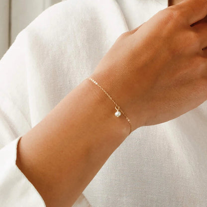 Freshwater Pearl Pendant Bracelet