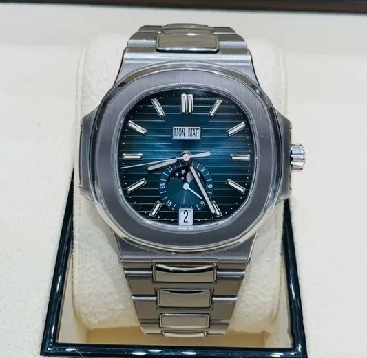 Men's Watch Automatic Movement Dual Calendar Mechanical