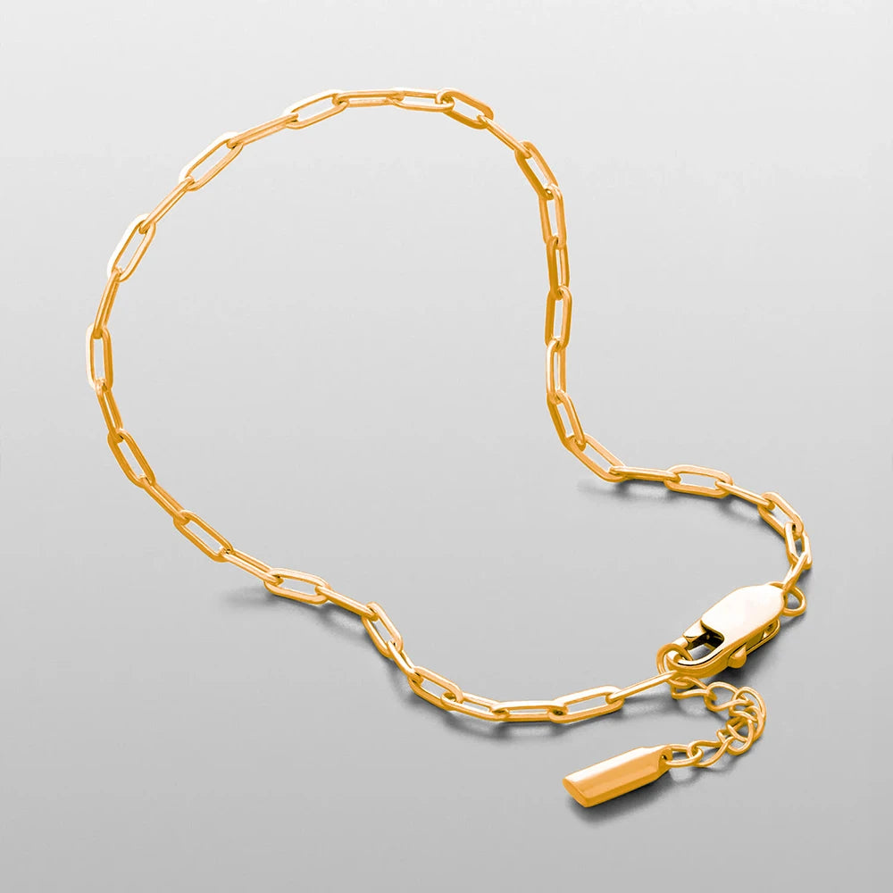 Adjustable Men's Paper Clip bracelet