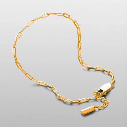 Adjustable Men's Paper Clip bracelet