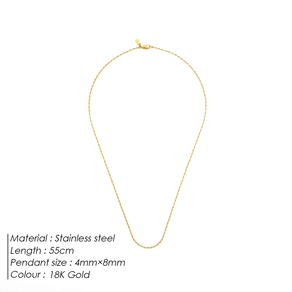 Original hip hop style clavicle chain