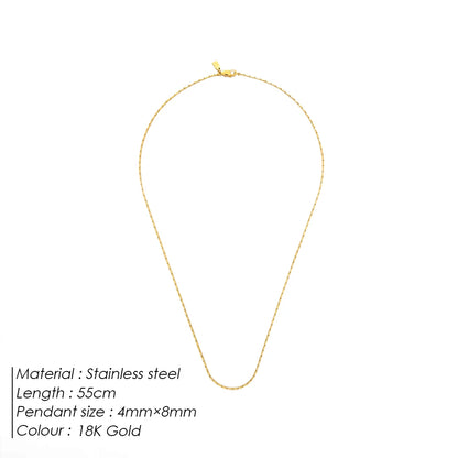 Original hip hop style clavicle chain