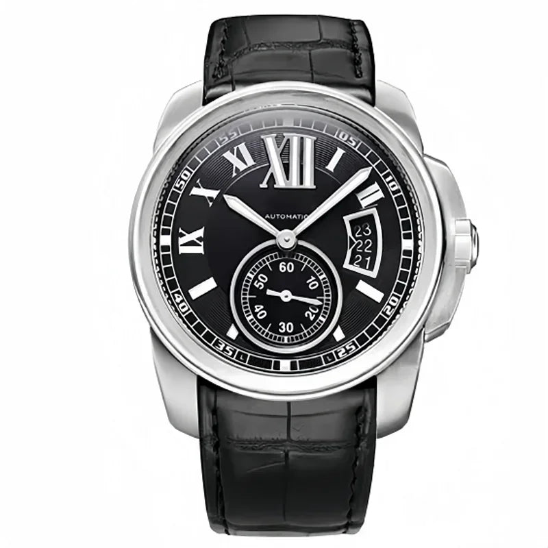 Men's Automatic Watch High Quality Leather