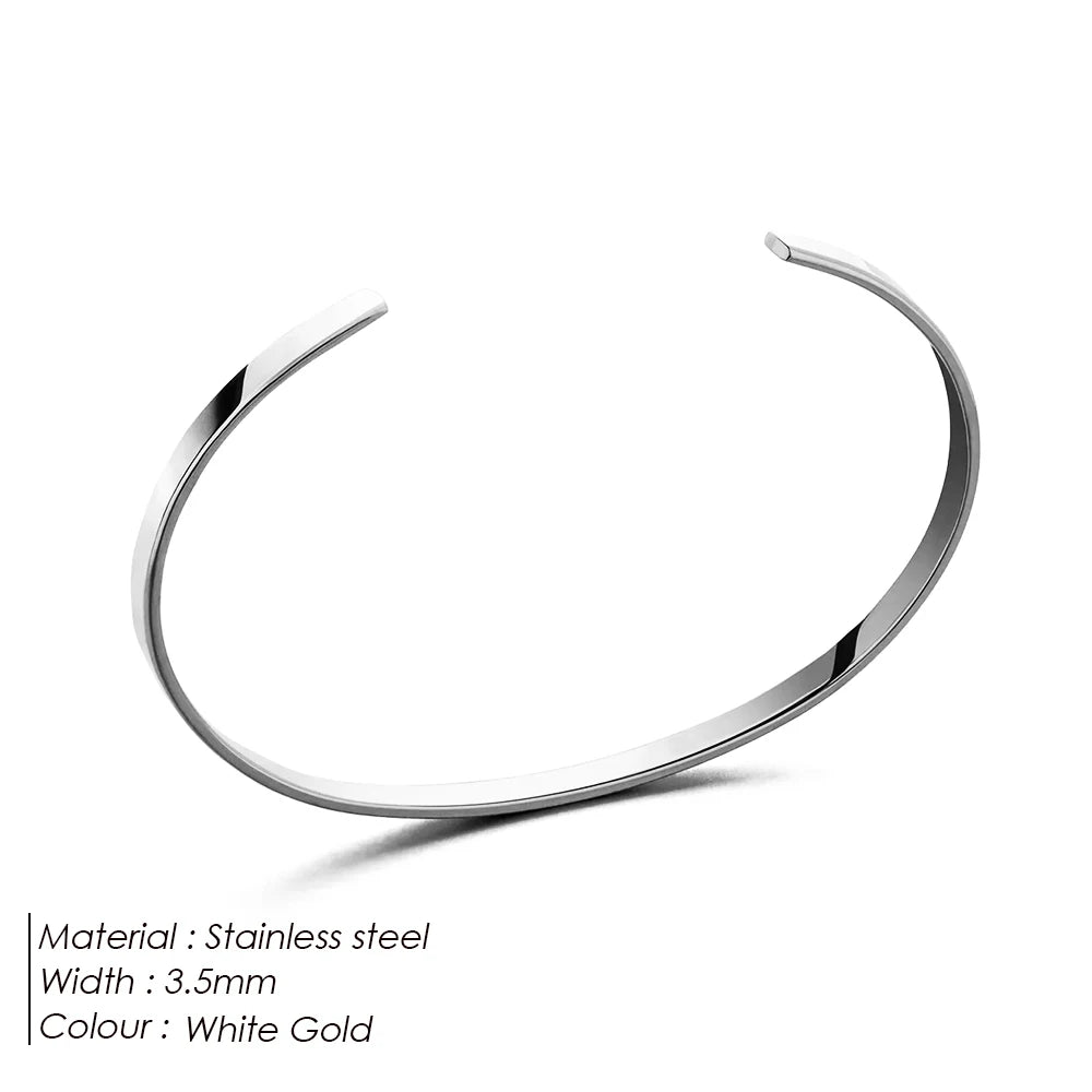 Unisex Platinum Bracelet for Men, Lightweight and High Quality.