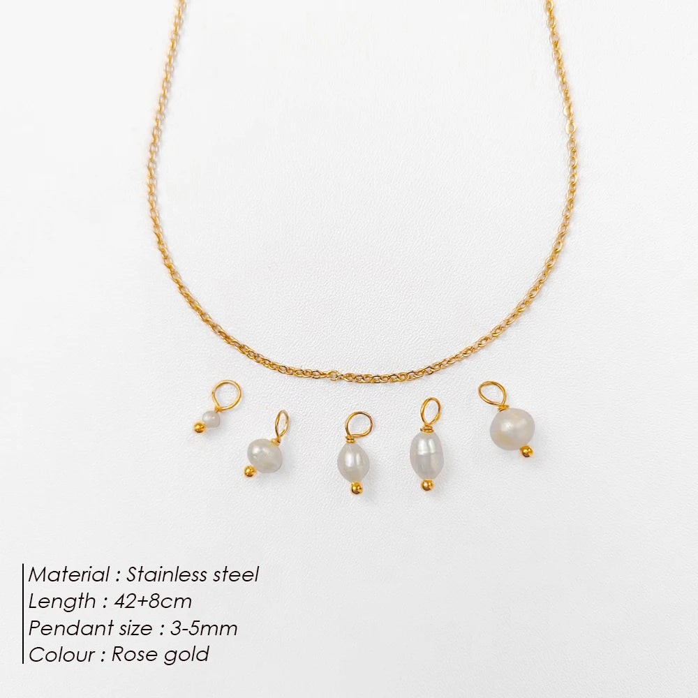 Freshwater Pearl Pendant Necklace