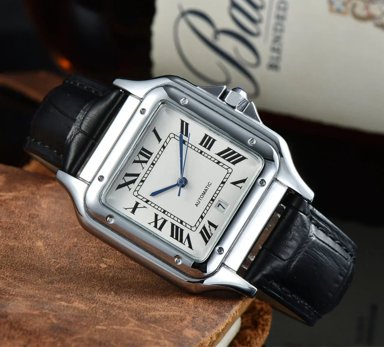 High Quality Square Luxury Men's Watch