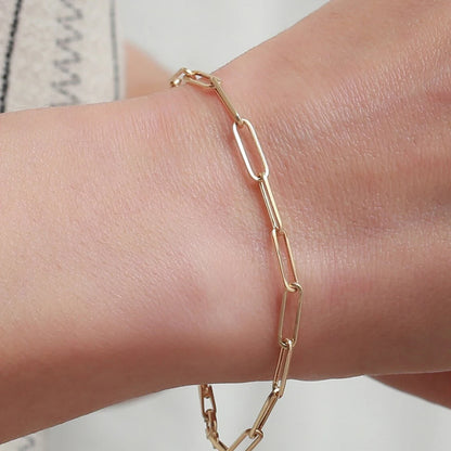 Adjustable Cross Thin Chain Bracelet