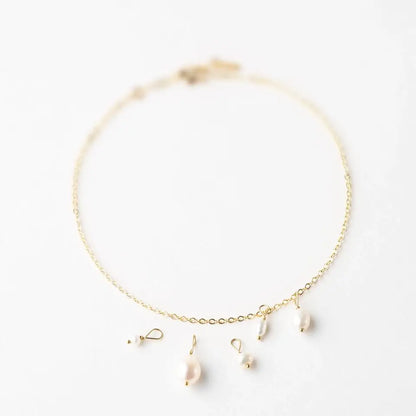 Freshwater Pearl Pendant Bracelet