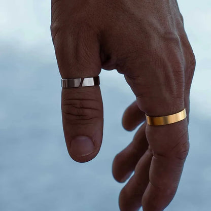 Unisize Minimal Platinum Ring