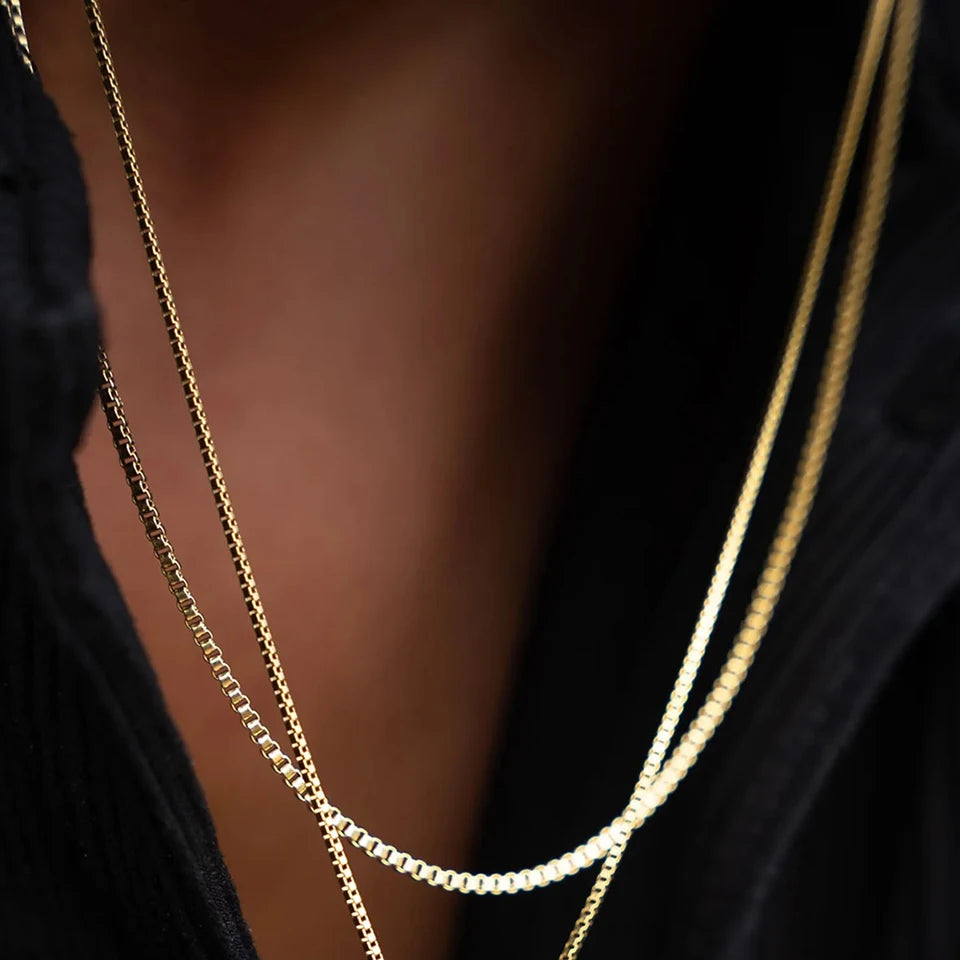 Men's Collarbone Chain Titanium Steel