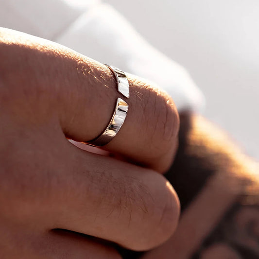 Unisize Minimal Platinum Ring