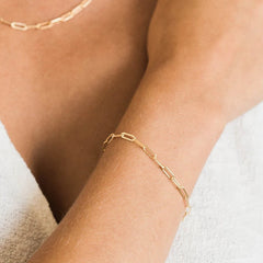 Paper Clip Bracelet for Women