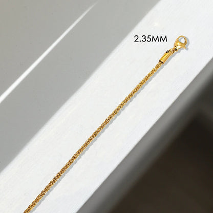 Golden Cauliflower Anklet Bracelet
