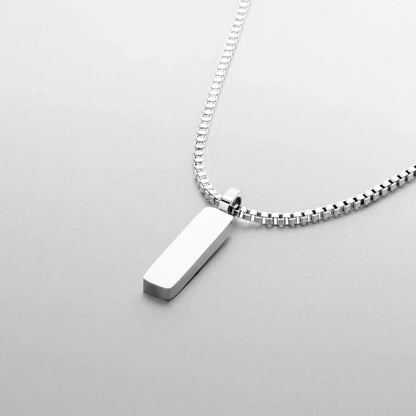 Men's Hip-Hop Necklace Titanium Pendant