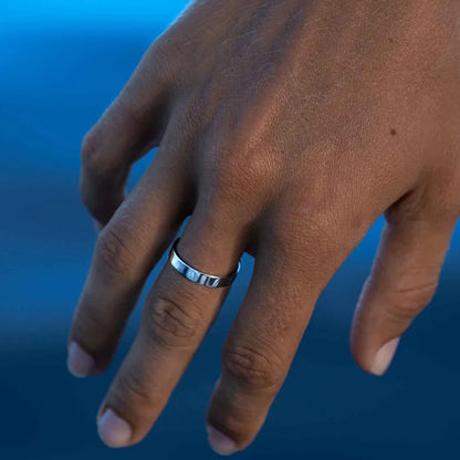 Unisize Minimal Platinum Ring